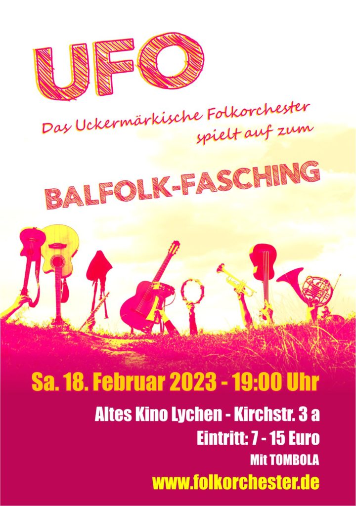 Balfolk-Fasching mit UFo 2023